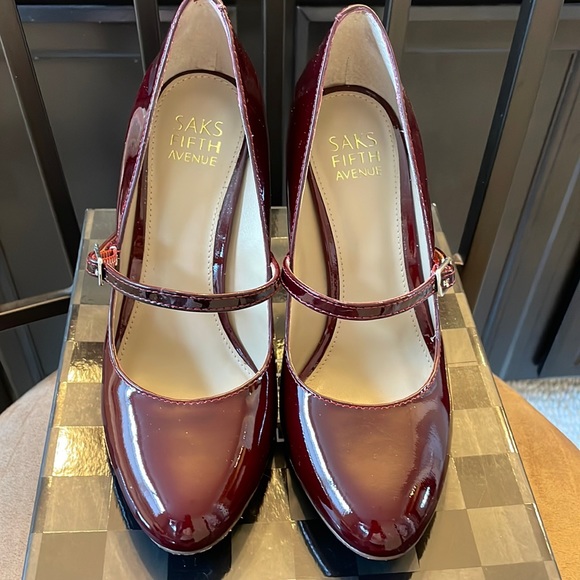 Saks fifth ave brand Mary Jane pump - Picture 1 of 4